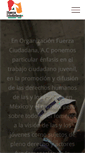 Mobile Screenshot of fuerzaciudadana.org.mx